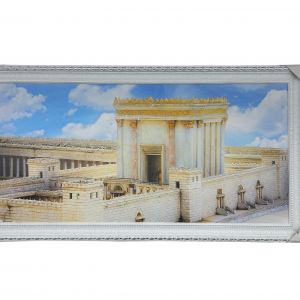 Silver Rim Beit Hamikdash portrait